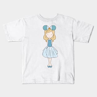 Sleeping Fan Girl Kids T-Shirt